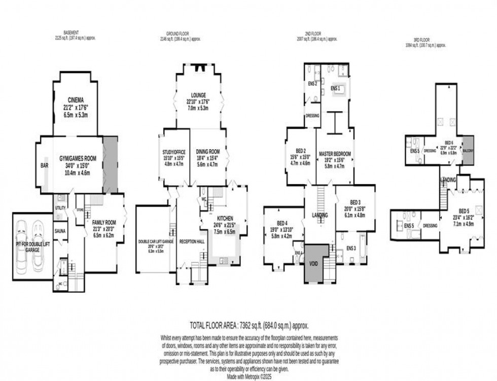 Floorplan for Bowdon, Altrincham