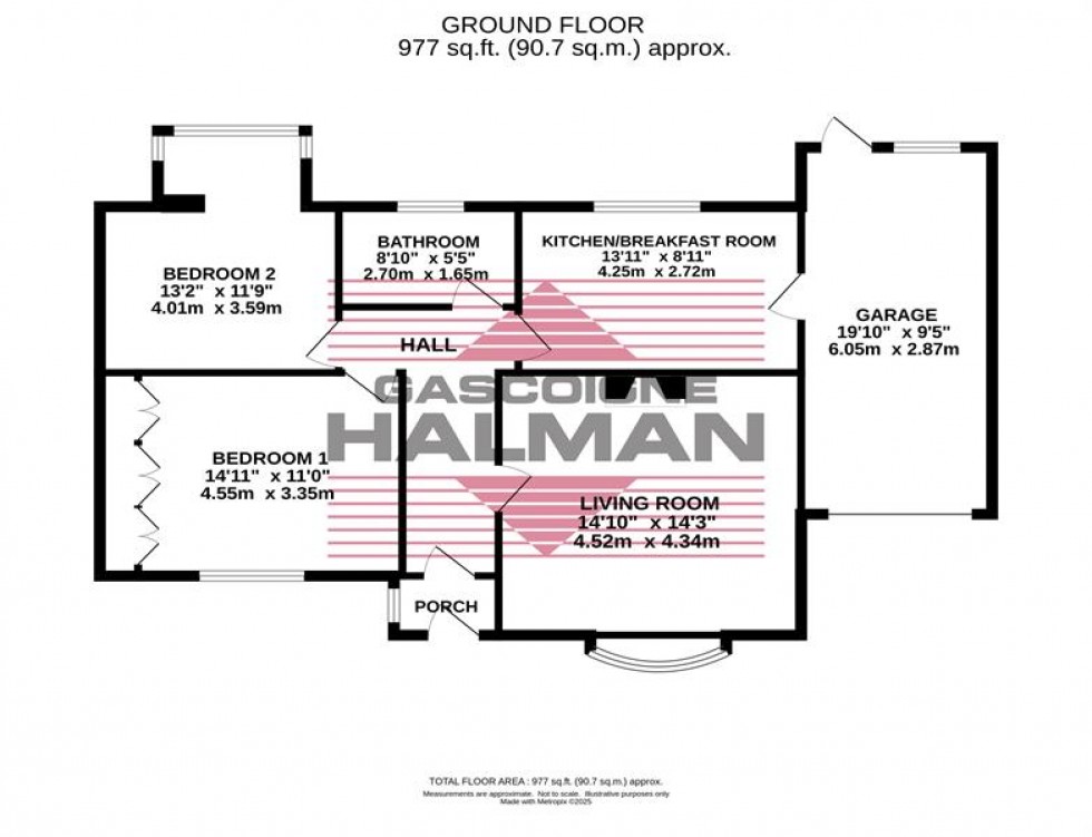 Floorplan for Pine Road, Bramhall