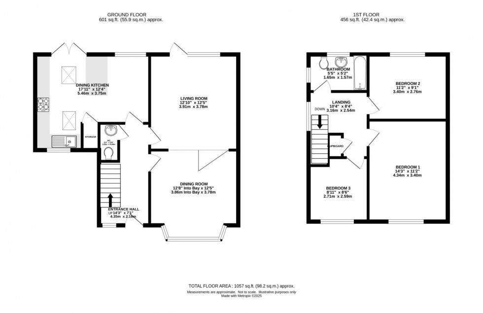 Floorplan for Austin Drive, Didsbury