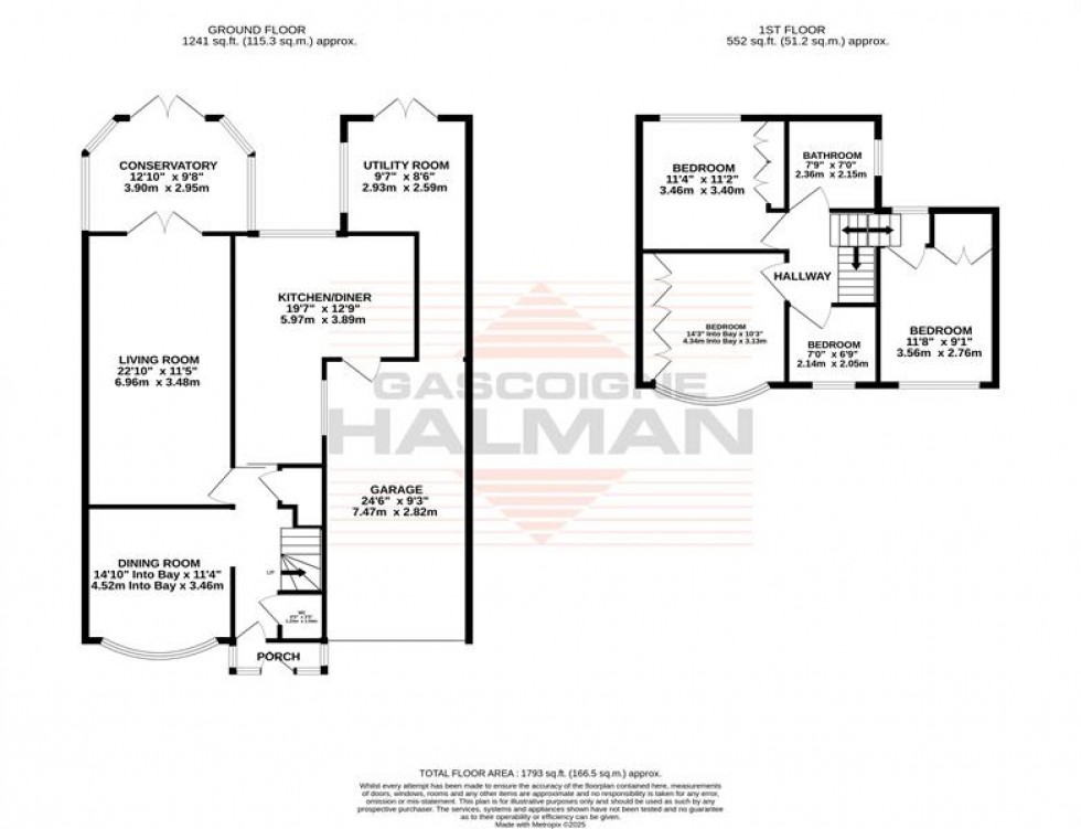 Floorplan for Ashley Drive, Sale