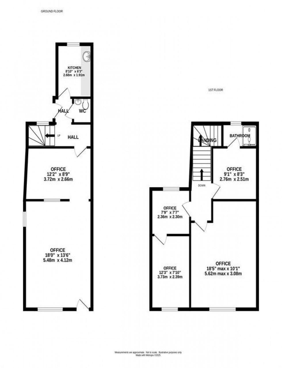 Floorplan for Market Place, Chapel-En-Le-Frith, High Peak