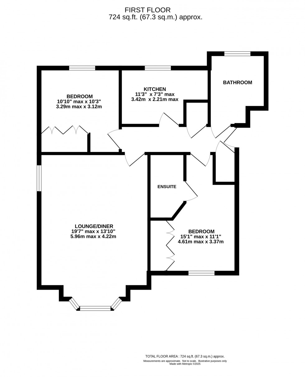 Floorplan for Birchdale Road, Appleton, Warrington