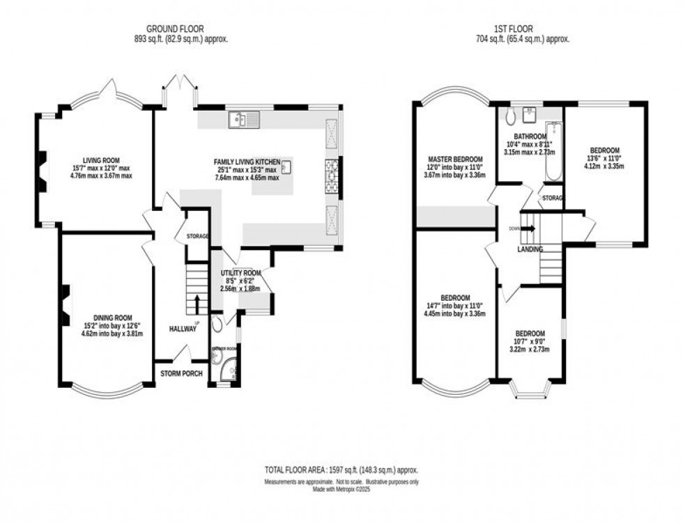 Floorplan for Highfield Road, Timperley, Altrincham