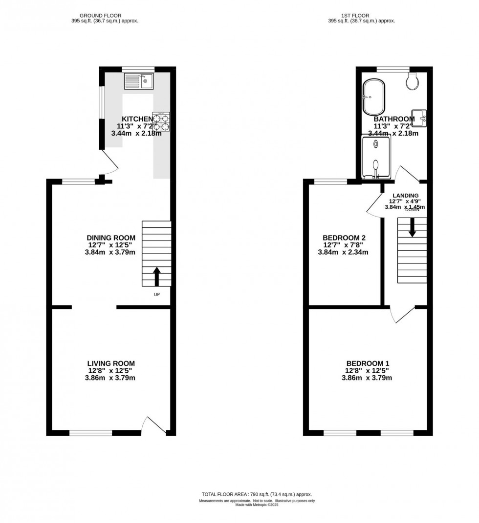 Floorplan for Church Road, Northenden