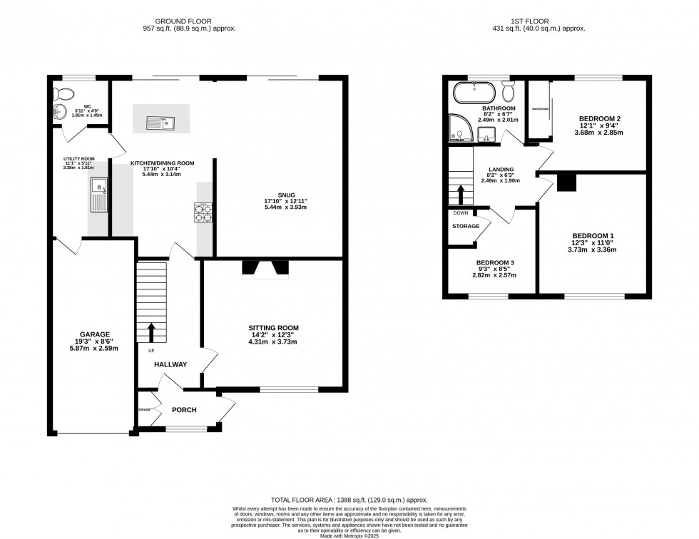 Floorplan for Lindow Fold Drive, Wilmslow