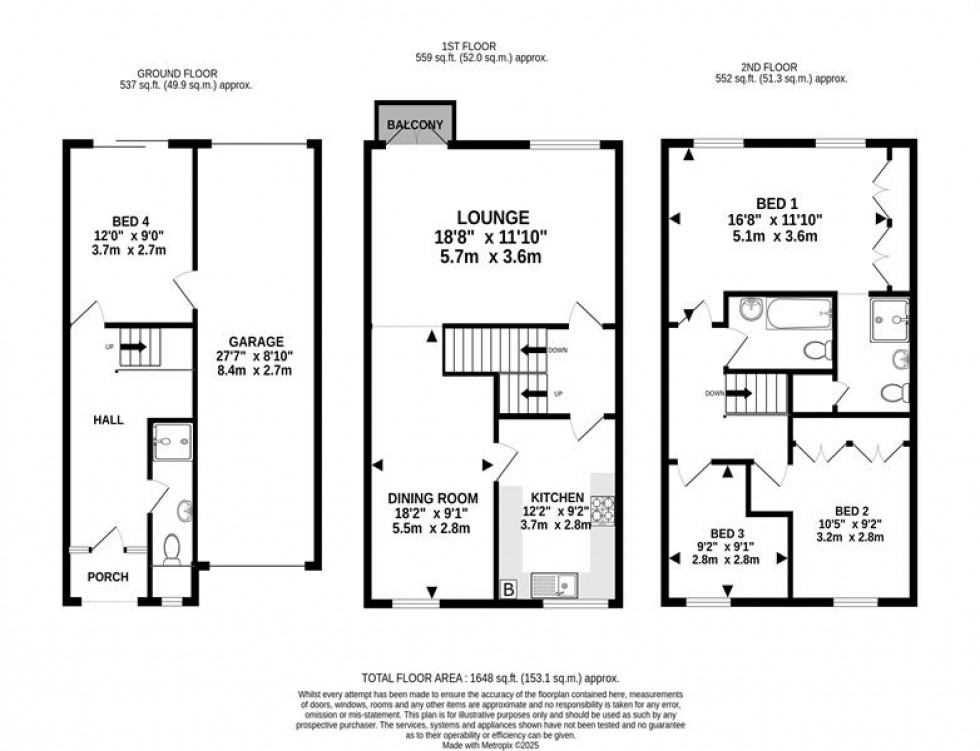 Floorplan for Oakwood Court, Oakwood Lane, Bowdon