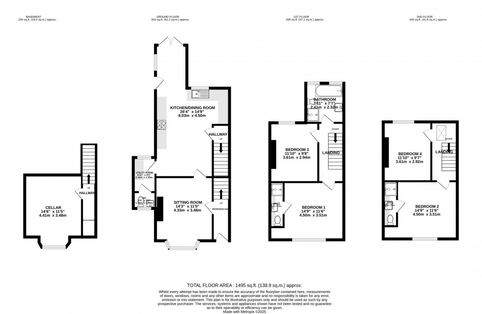 Floorplan for Altrincham Road, Wilmslow