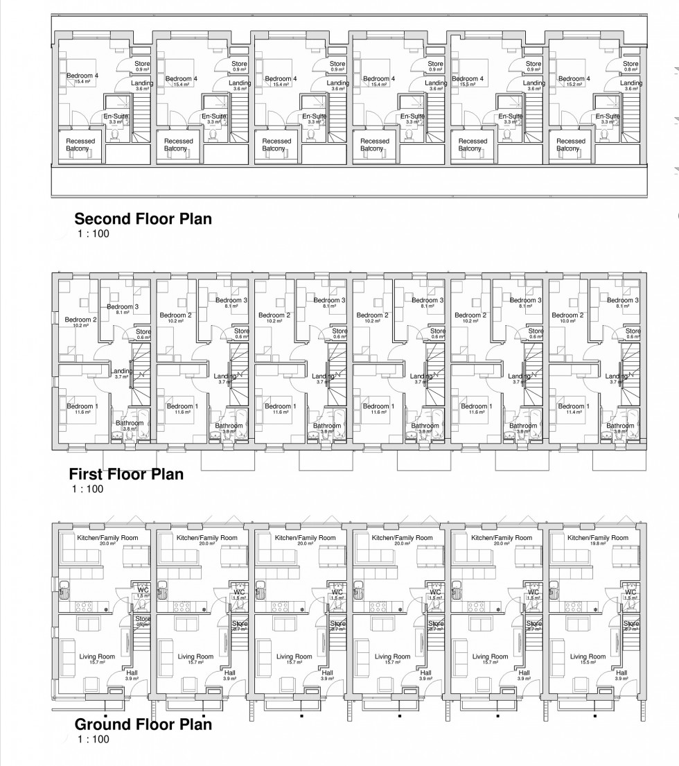 Floorplan for The Paddocks, Hazel Grove