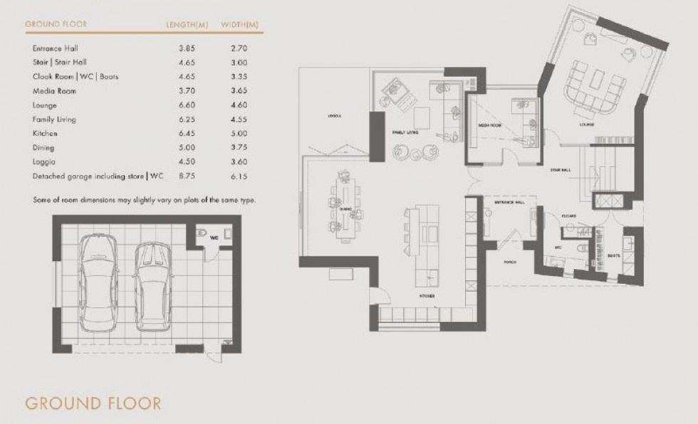 Floorplan for Waterbank, Prestbury