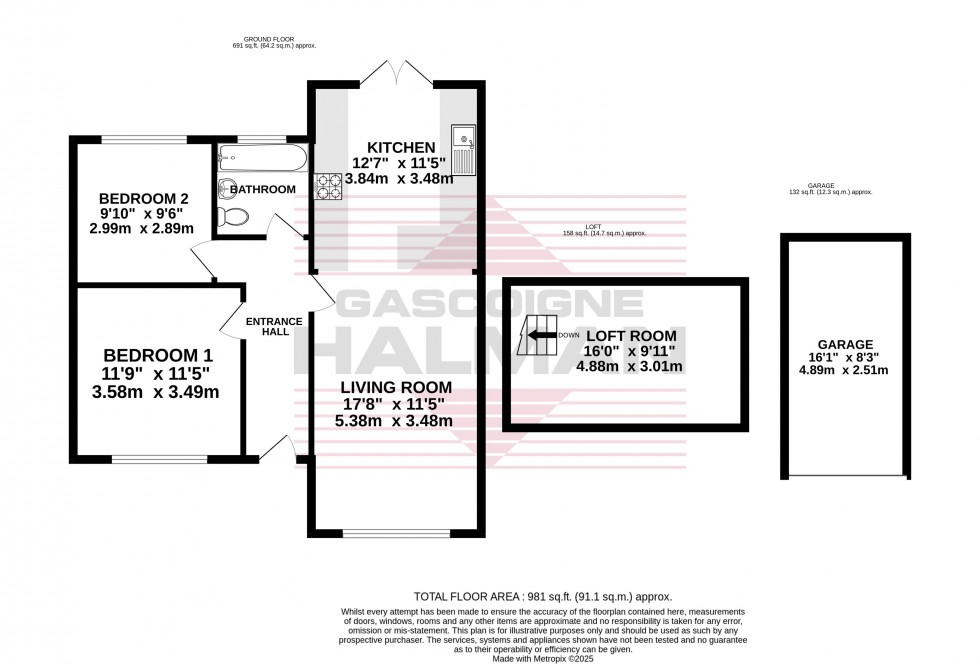 Floorplan for Evesham Road, Cheadle, Stockport