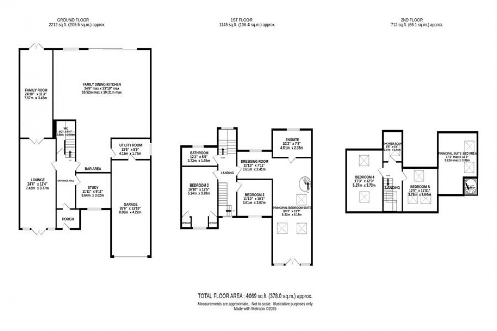 Floorplan for Dumbah Lane, Prestbury/Bollington