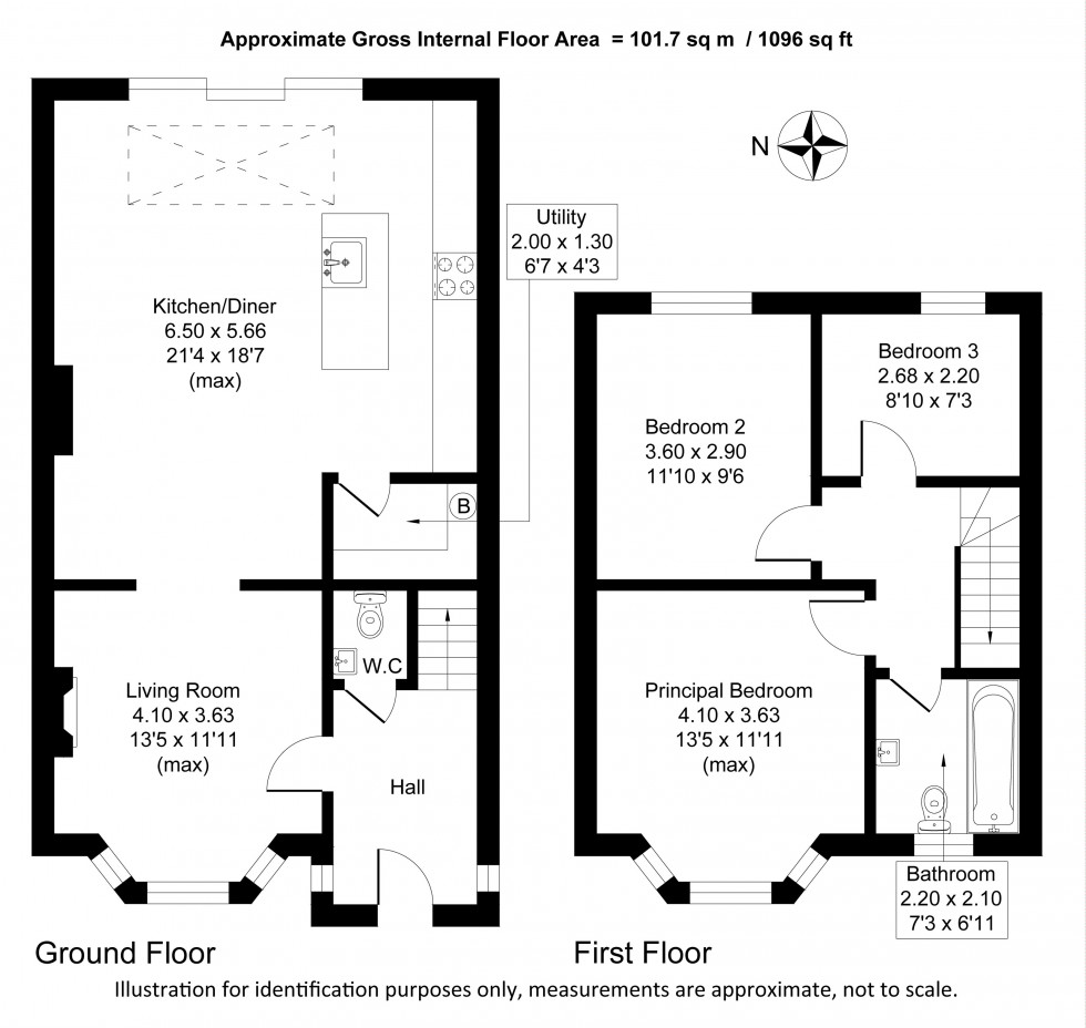 Floorplan for Rectory Lane, Lymm