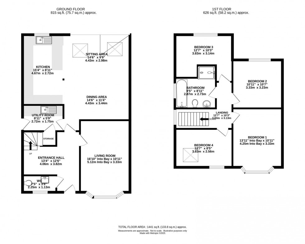 Floorplan for Fordbank Road, Didsbury