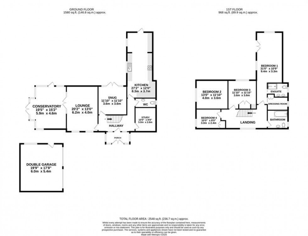 Floorplan for Green Courts, Green Walk, Bowdon