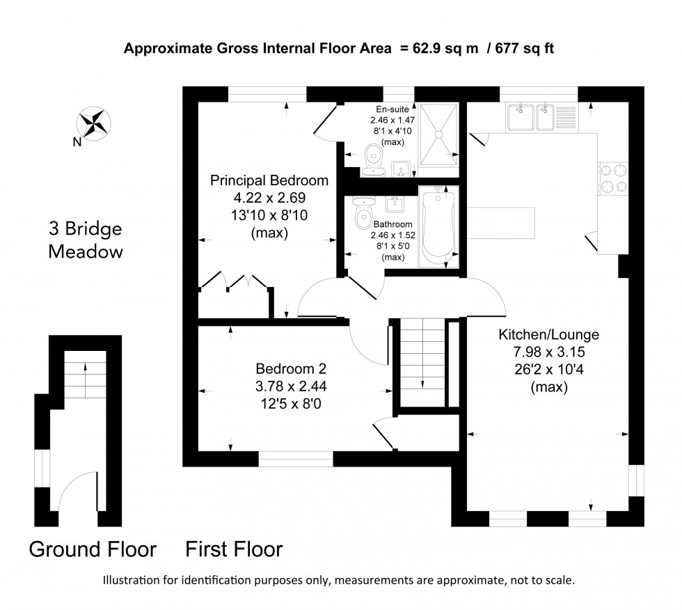 Floorplan for Bridge Meadow, Lymm